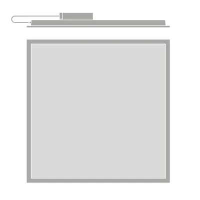 ECO GEN 2 PANEL LED panel 36W 3600lm 4000K IP40/20 120° 60x60cm square white