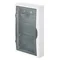 ECONOMIC BOX 3x12 surface-mounted multimedia distribution board IP 40 - smoke color