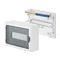 ECONOMIC BOX distribution board 1x12 PE+N surface-mounted IP 40 - smoke color