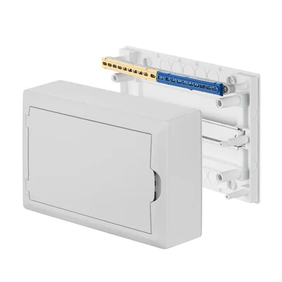 ECONOMIC BOX Verteilerkasten 1x12 PE+N Aufputzmontage IP 40 - weiß