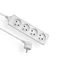ECONOMIC Extension cord 4 sockets w/u 1.5m H05VV-F 3x1 white