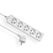 ECONOMIC Extension cord 5 sockets w/u 1.5m H05VV-F 3x1 white