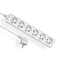 ECONOMIC Extension cord 6 sockets w/u 5m H05VV-F 3x1 white