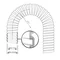 ECOPLAST galvanized metal conduit with PVC coating ND16 L50m