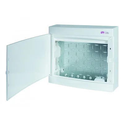 ECT 2x18PO MEDIA Surface-mounted housing MEDIA equipped with a plate and socket