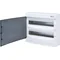 ECT 2x18PT-s Contenitore per montaggio superficiale, 2 file da 18 moduli, sportello trasparente