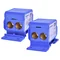 EDBM-4/N Distribuční blok 192A (2x4-70mm2)/2x4-70mm2) modrý