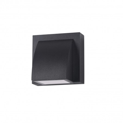 EDGAR Wall lamp 3W 120lm 3000K IP54 black