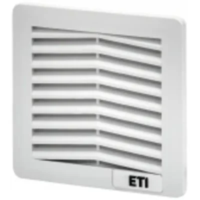 EF-107E Auslassgitter mit Filter 107x107, IP54