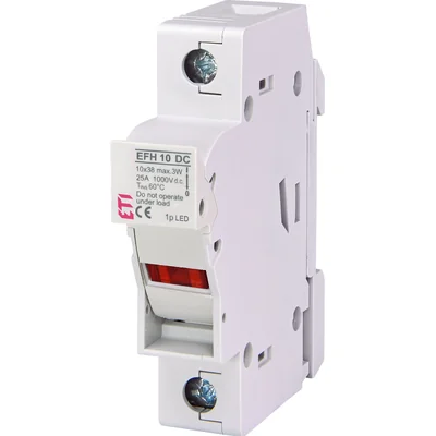 EFH 10 DC 1p LED AD DC Sicherungssockel mit Adapter