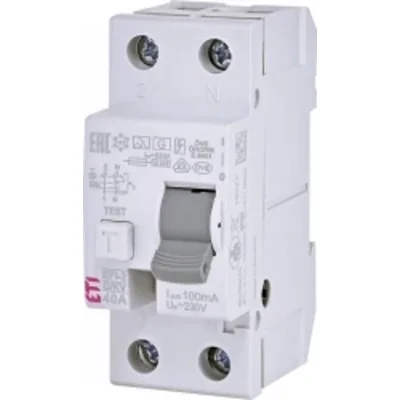 EFI-2 A G/KV 40/0.1 Wyłącznik różnicowoprądowy - krótkozwłoczny