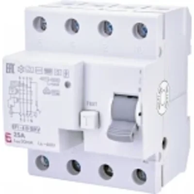 EFI-4 B G/KV 25/0.03 Type B differential circuit breaker, short-time delay