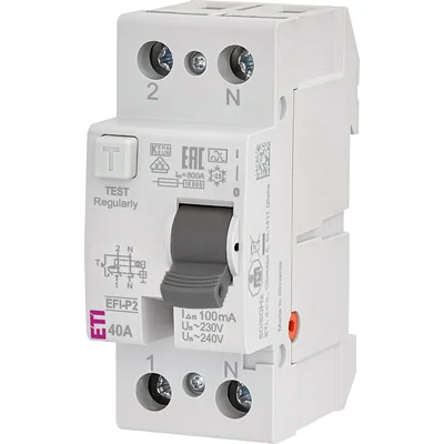 EFI-P2 A 40/0,1 Differenzialschutzschalter