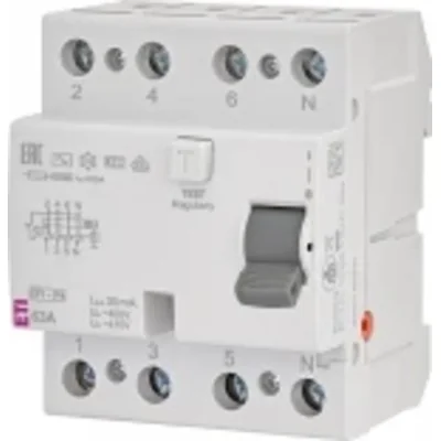 EFI-P4 AC 63/0.03 4-pole residual current circuit breaker