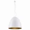 EGG L Lampa wisząca biało-złota
