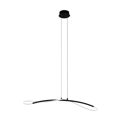 EGIDONELLA Závěsná lampa, černá