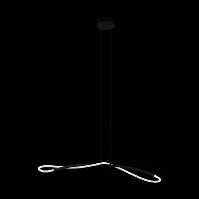 EGIDONELLA Závěsná lampa, černá