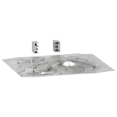 Ein Satz Spitzen für die Acti9 9 mm 1P-N CLARIO-Schiene