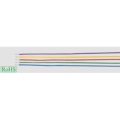 Einadriges PVC-Kabel H05V-K 1 x 0,5 mm² schwarz