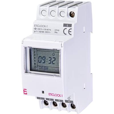 Einkanaliger digitaler Timer Eticlock-1