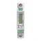 Einphasen-Stromzähler, bidirektional, 100 A, RS-485-Anschluss, MID, 1 Modul, DIN TH-35 mm