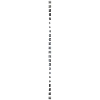 Einpoliger Schalter mit LED-Hintergrundbeleuchtung (Modul) 16A 250V Anthrazit (Metallic)