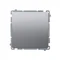 Einpoliger Schalter (Modul) 10A 250V Inox-Schraubklemmen (metallisch)