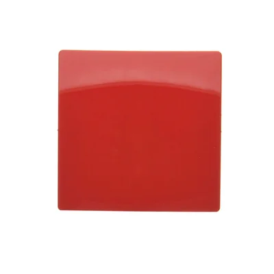 Einzelknopf, rot