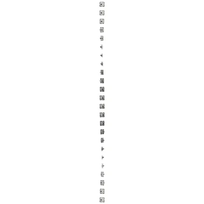 Einzelne Computersteckdose RJ45 Kategorie 6 mit Staubschutzabdeckung (Modul) weiß