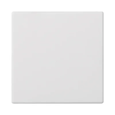 Einzelne Endkappe S500 50x50mm, reinweiß