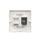 Einzelne RJ45-Computerbuchse Kat. 5e (Modul) weiß