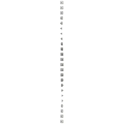 Einzelne RJ45-Computerbuchse, Kategorie 6, abgeschirmt mit Staubschutzabdeckung (Modul) weiß