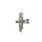 Einzelne SAT-Antennenbuchse (Modul) Gold (Metallic)
