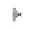 Einzelne TV-Antennensteckdose (Modul) creme