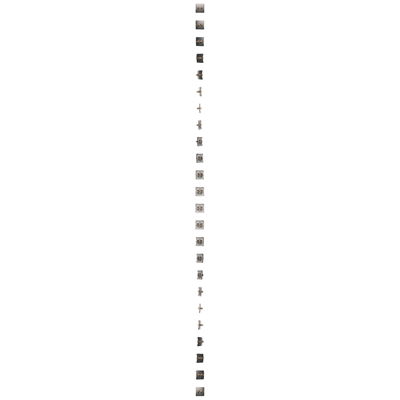 Einzelner Lautsprechersockel - 1 Lautsprechersäule (Modul) inox (metallisch)