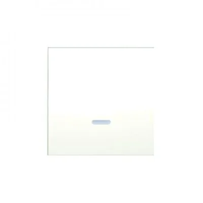 Einzeltaster mit LED-Hintergrundbeleuchtung ohne Piktogramm (Modul) 16A 250V cremefarbene Schraubklemmen