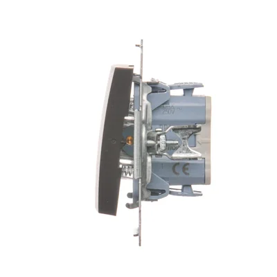 Einzeltaster ohne Piktogramm (Modul) 230V, mattbronzemetallic