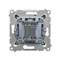 Einzeltaster ohne Piktogramm (Modul) 230V, mattbronzemetallic