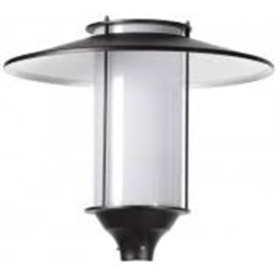 ELBA LED 3500K luminaire anodized inox roof