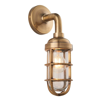 ELCOT Wall lamp brass