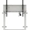 Electric single-post wall lift for monitors up to 98"