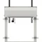 Electric single-post wall lift for monitors up to 98"