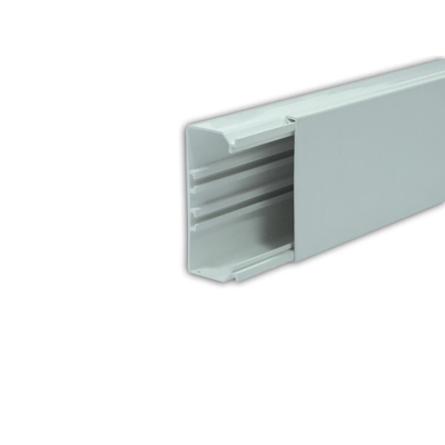 Electrical installation trunking LS0H KS 90x40 white, length 2m / with spacer RO90 / accessories: partition P40