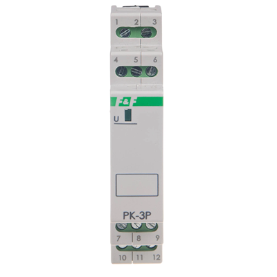 Electromagnetic relay 8A 12V 3 contacts