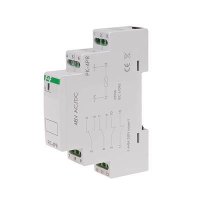 Electromagnetic relay 8A 48V 2+2 contacts