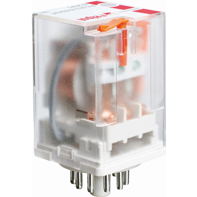 Electromagnetic relay, industrial - small size, for plug socket R15-2013-23-5024-WTL