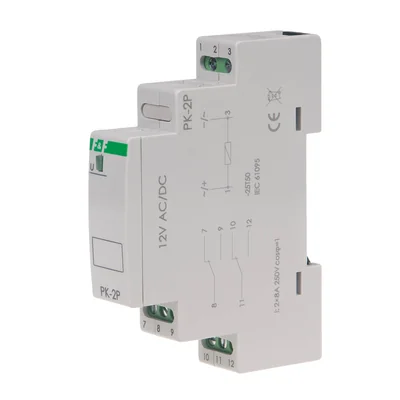 Electromagnetic relay PK-2P 12V