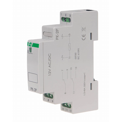 Electromagnetic relay PK-2P 12V