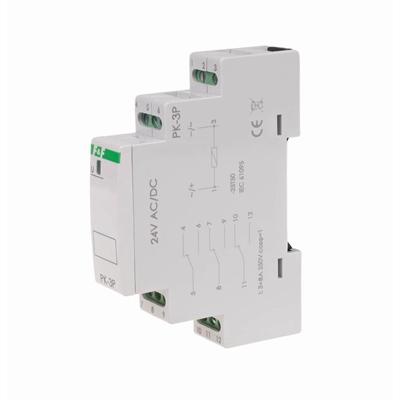 Electromagnetic relay PK-3P 24V