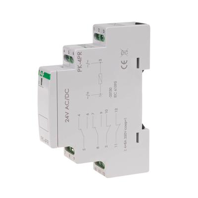 Electromagnetic relay PK-4PR 24V